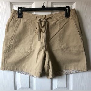 Natural Reflections Women's Tan Safari Shorts Size 8 New with Tags